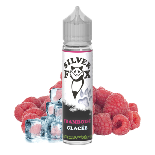 E-Liquide Framboise Glacée Silver fox 50 ml 