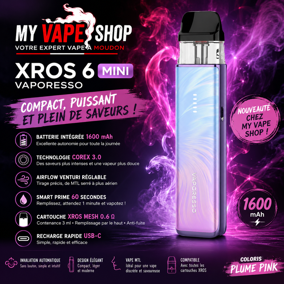 Kit Pod XROS 6 Mini – Vaporesso