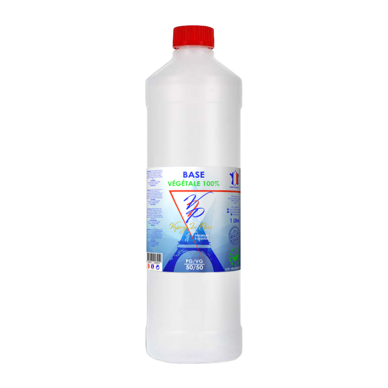 Base DIY Végétale 100% - 1 Litre - Ratio 50/50 (PG/VG)
