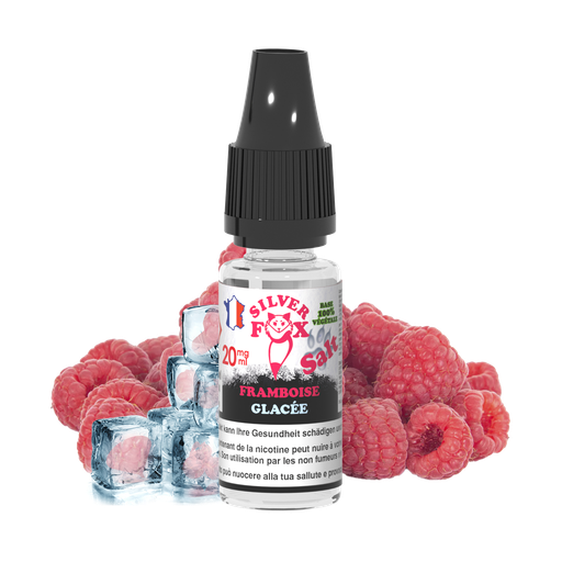 ❄️E-liquide Framboise - Silver Fox 10ml /10mg NS