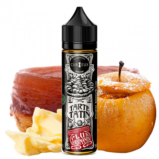 🥧E-Liquide Tarte Tatin - Édition Dessert by Curieux 50ml 