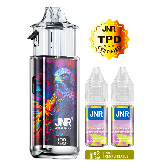 Kit JNR Falcon Infinity 55K – Strawberry Watermelon Ice – 20 mg