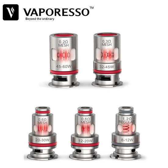 Résistance GTX / Vaporesso pack X5 ( 0,6 Ohm )