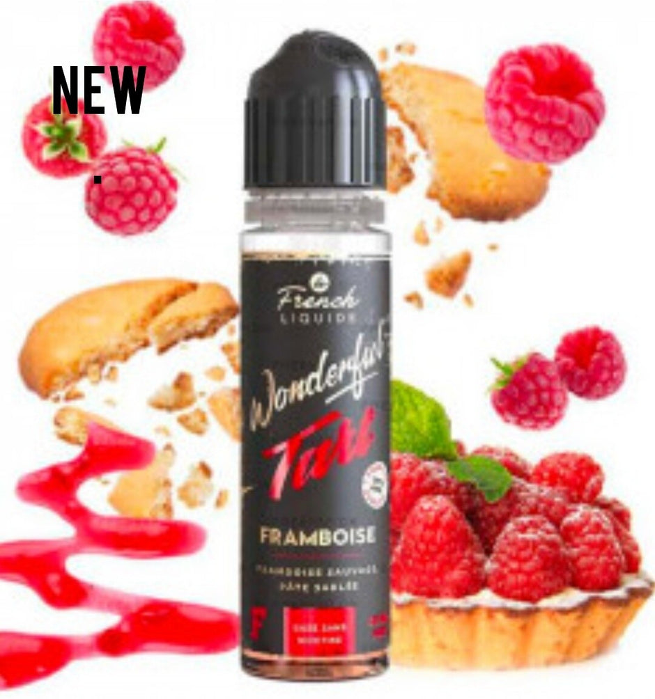 E-LIQUIDE TARTE À LA FRAMBOISE - LE FRENCH LIQUIDE 50 ML